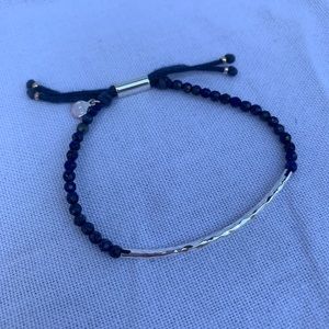 Gorjana power gemstone bracelet for wisdom (lapis)